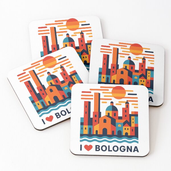 Item preview, Bologna Towers & Porticos Architecture designed and sold by OzzFrequency.