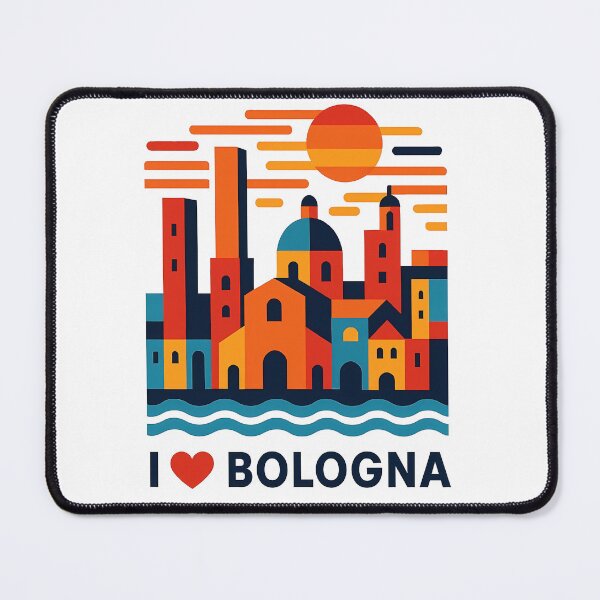 Item preview, Bologna Towers & Porticos Architecture designed and sold by OzzFrequency.