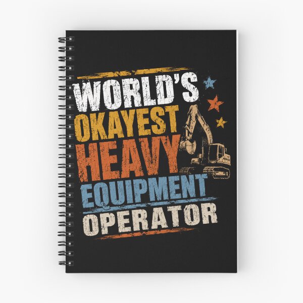 Item preview, World's Okayest Heavy Equipment Operator Construction Professional designed and sold by SkeletonsDanger.