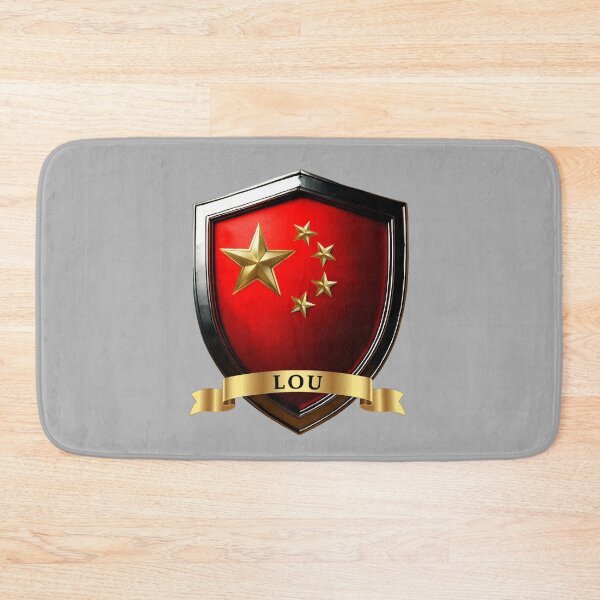 Item preview, Lou Chinese Heritage Crest Shield designed and sold by Highlandkings.