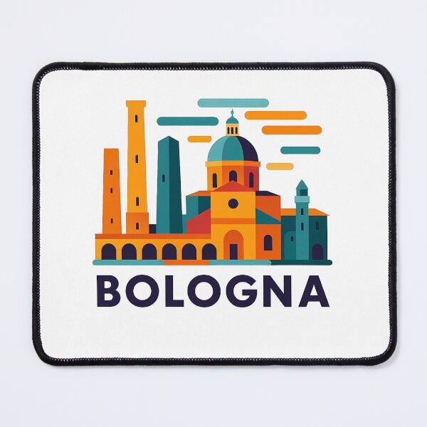 Item preview, Bologna Towers & Porticos Architecture designed and sold by OzzFrequency.