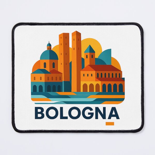 Item preview, Bologna Towers & Porticos Architecture designed and sold by OzzFrequency.