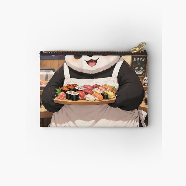 Item preview, Kawaii Panda Sushi Chef | Original Anime Panda Cooking Cute Japanese Food Art designed and sold by Sticleg.