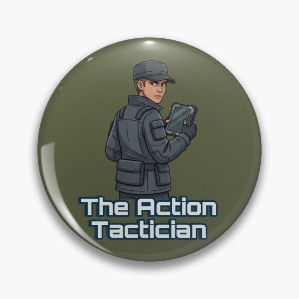 Item preview, The Action Tactician | Tactical Gamer | Strategy & FPS Gaming T-Shirt Design designed and sold by Bhaskar Digital Art.