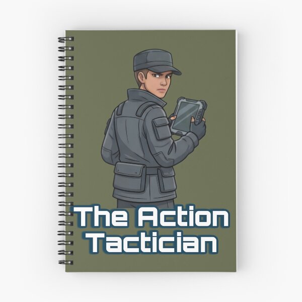 Item preview, The Action Tactician | Tactical Gamer | Strategy & FPS Gaming T-Shirt Design designed and sold by Bhaskar Digital Art.