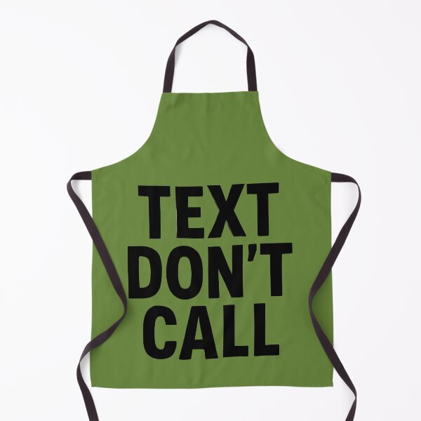 Item preview, Text Don't Call – Funny Introvert Typography Quote T-Shirt designed and sold by KAM-KAM-STORE.