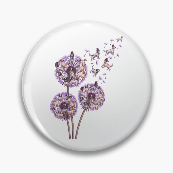 Item preview, English Setter Dandelion Flower Dog Lover designed and sold by dian-rody-crest.