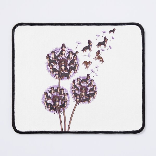 Item preview, Entlebucher Mountain Dog Dandelion Flower Dog Lover designed and sold by dian-rody-crest.