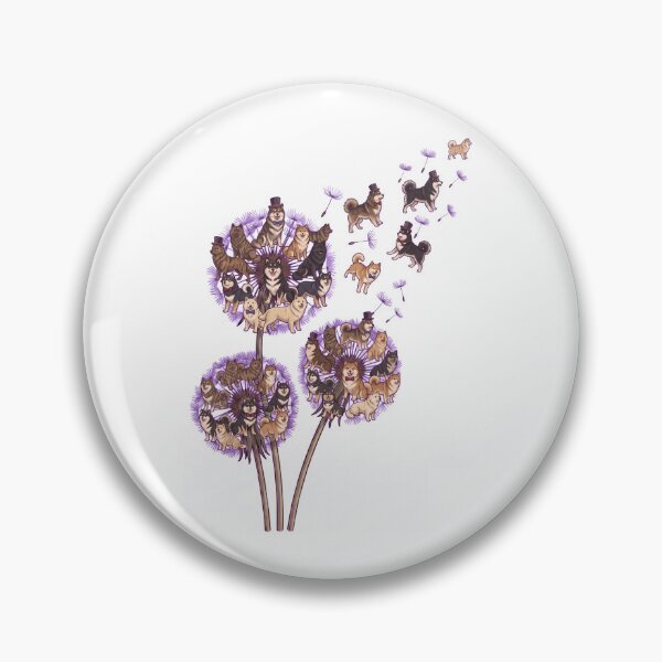 Item preview, Finnish Lapphund Dandelion Flower Dog Lover designed and sold by dian-rody-crest.