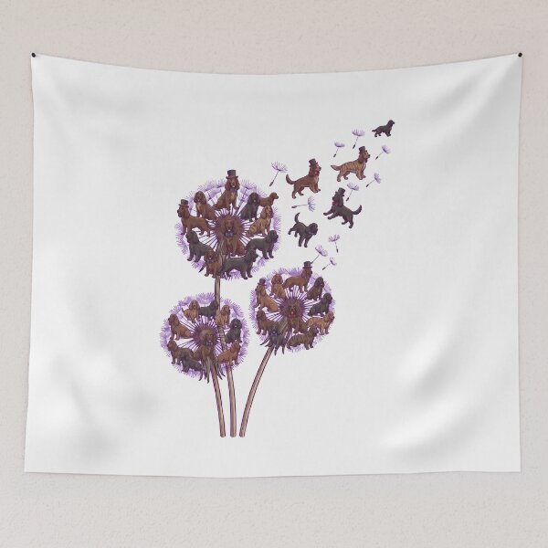 Item preview, Field Spaniel Dandelion Flower Dog Lover designed and sold by dian-rody-crest.