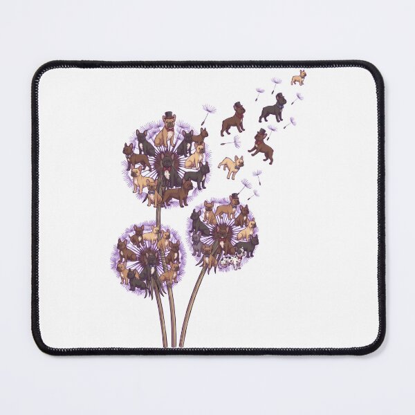 Item preview, French Bulldog Dandelion Flower Dog Lover designed and sold by dian-rody-crest.