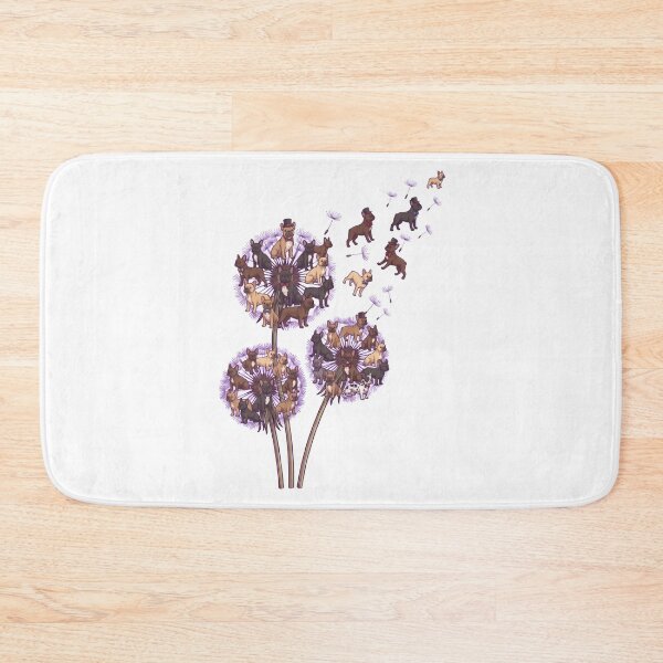 Item preview, French Bulldog Dandelion Flower Dog Lover designed and sold by dian-rody-crest.