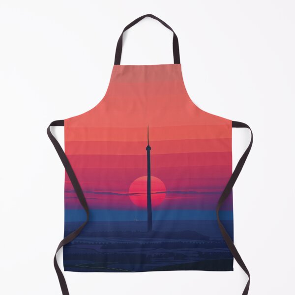 Item preview, Emley Moor, Sunset Skyline Travel Art designed and sold by MarkedArtPrints.