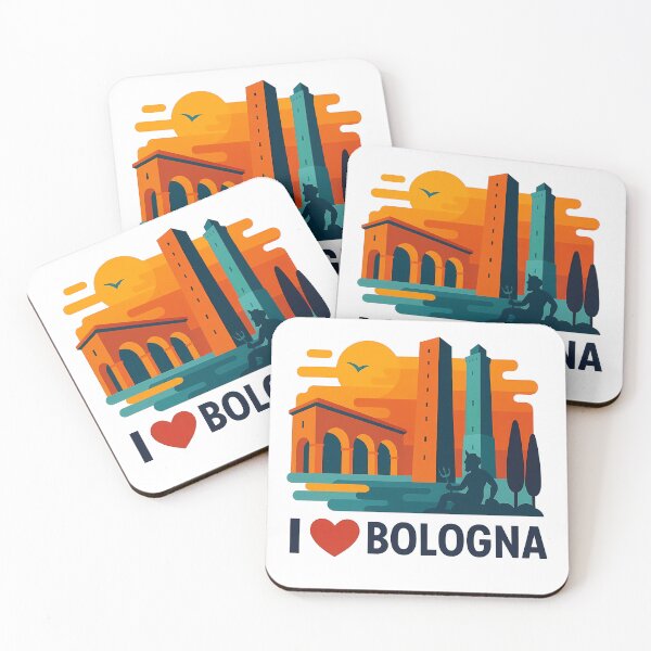Item preview, Bologna Towers & Porticos Architecture designed and sold by OzzFrequency.