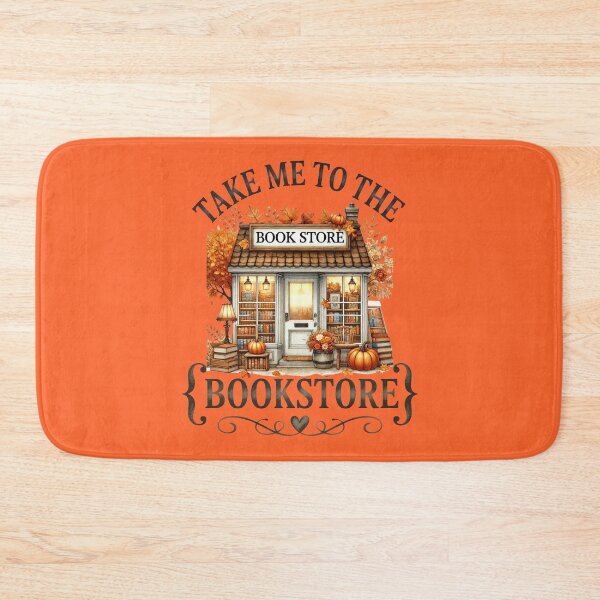 Item preview, Take Me to the Bookstore | Cozy Autumn Bookshop | Cottagecore Fall Book Lover Design designed and sold by fernandmoonbeam.
