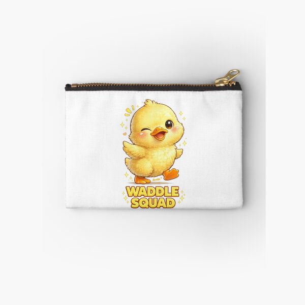 Item preview, Waddle Squad Cute Baby Chick Sticker | Kawaii Yellow Chick Cartoon | Funny Chicken Lover Gift | Farm Animal Art designed and sold by ArtByTripti.