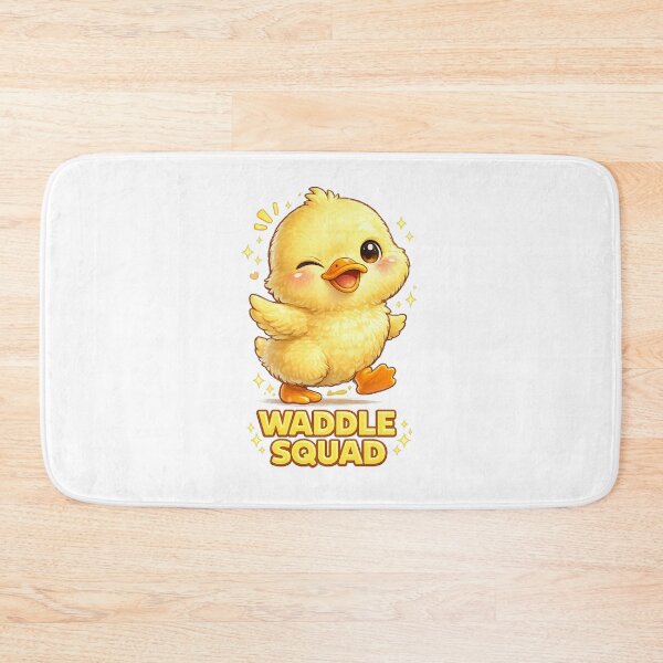 Item preview, Waddle Squad Cute Baby Chick Sticker | Kawaii Yellow Chick Cartoon | Funny Chicken Lover Gift | Farm Animal Art designed and sold by ArtByTripti.