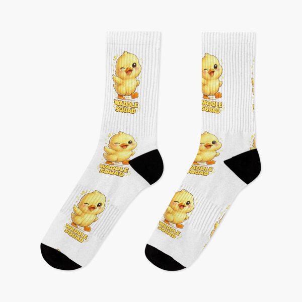 Item preview, Waddle Squad Cute Baby Chick Sticker | Kawaii Yellow Chick Cartoon | Funny Chicken Lover Gift | Farm Animal Art designed and sold by ArtByTripti.