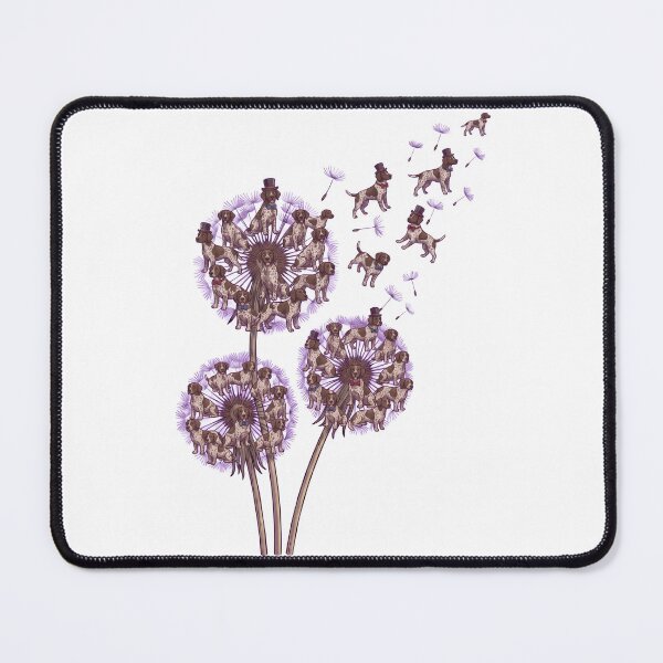 Item preview, German Shorthaired Pointer Dandelion Flower Dog Lover designed and sold by dian-rody-crest.