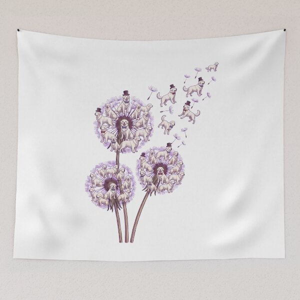 Item preview, Great Pyrenees Dandelion Flower Dog Lover designed and sold by dian-rody-crest.