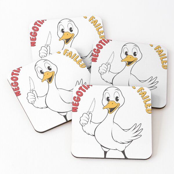 Item preview, Un ganso blanco travieso designed and sold by MOCH- ART.