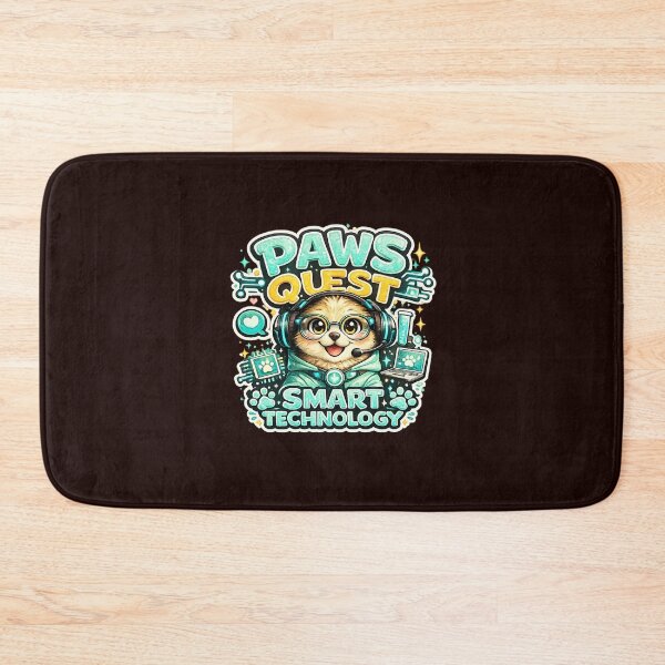 Item preview, Paws Quest – Original Tech-Inspired Cartoon dog designed and sold by annenambiro.
