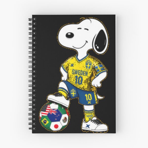 Item preview, Worldcup 2026 Sweden Team Funny Snoopy Soccer Play designed and sold by Willow Tress Creative Studios.