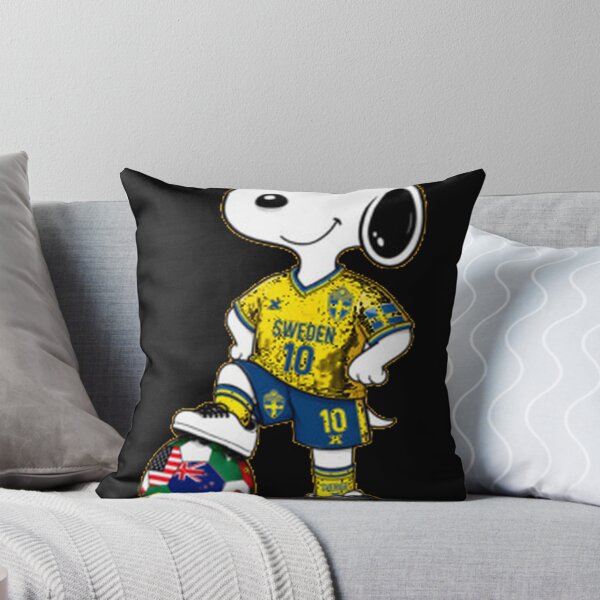 Item preview, Worldcup 2026 Sweden Team Funny Snoopy Soccer Play designed and sold by Willow Tress Creative Studios.