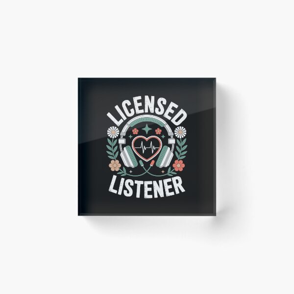 Item preview, LICENSED LISTENER designed and sold by jkrphoto.