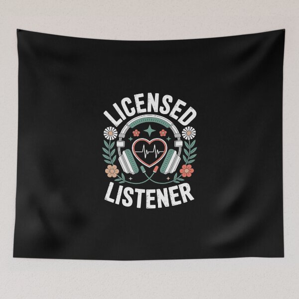 Item preview, LICENSED LISTENER designed and sold by jkrphoto.