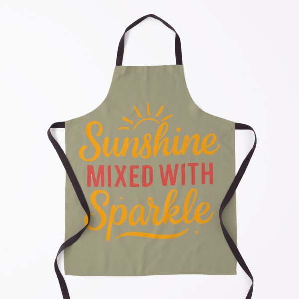 Item preview, Sunshine Mixed with Sparkle – Bright Inspirational Typography Quote designed and sold by KAM-KAM-STORE.