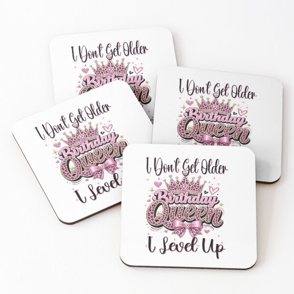 Item preview, Birthday Queen I Don't Get Older I Level Up Birthday Women Girls designed and sold by ZANNIX.