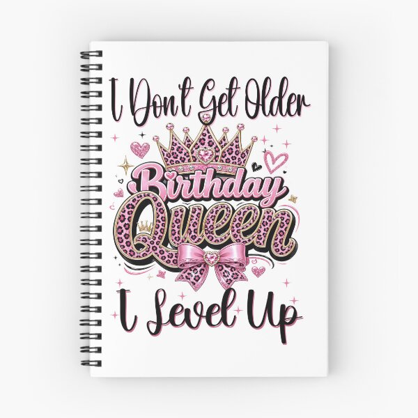 Item preview, Birthday Queen I Don't Get Older I Level Up Birthday Women Girls designed and sold by ZANNIX.