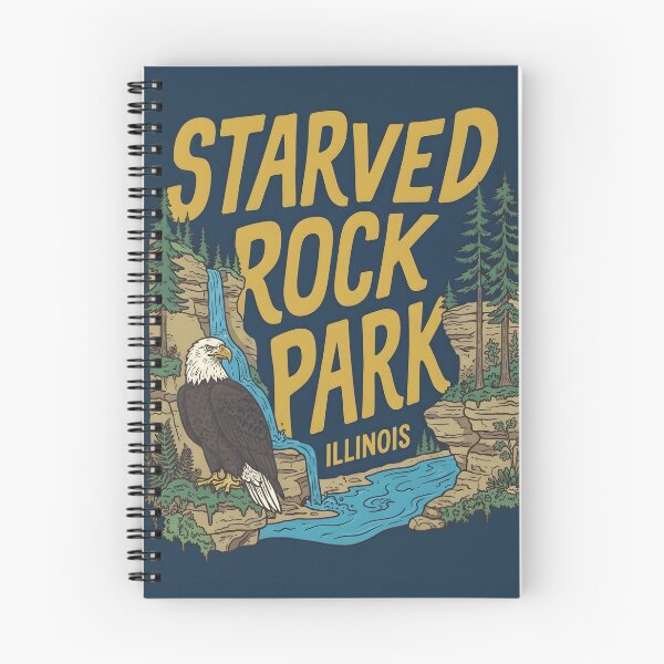 Item preview,  Starved Rock State Park Eagle Landscape designed and sold by HowToCanadian.