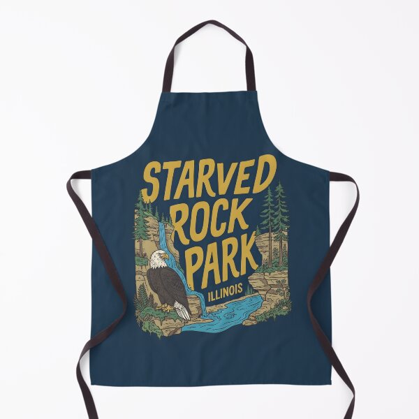 Item preview, Starved Rock State Park Eagle Landscape designed and sold by HowToCanadian.