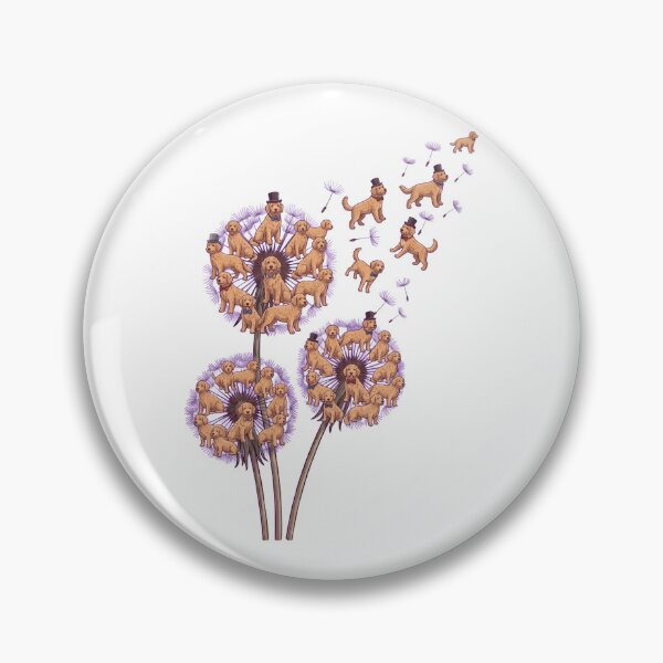 Item preview, Goldendoodle Dandelion Flower Dog Lover designed and sold by dian-rody-crest.