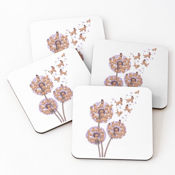 Item preview, Goldendoodle Dandelion Flower Dog Lover designed and sold by dian-rody-crest.