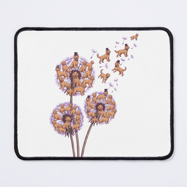 Item preview, Goldendoodle Dandelion Flower Dog Lover designed and sold by dian-rody-crest.
