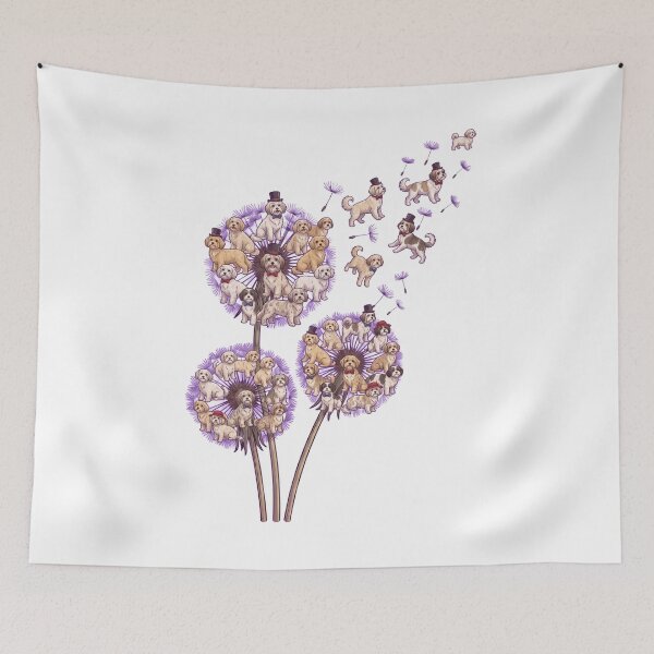 Item preview, Havanese Dandelion Flower Dog Lover designed and sold by dian-rody-crest.