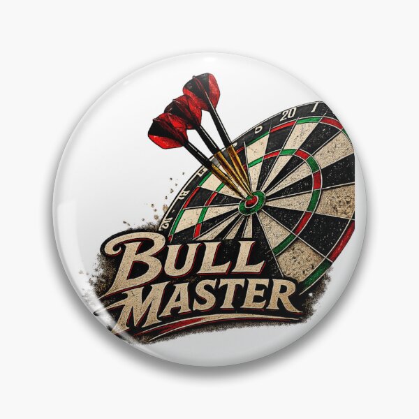 Item preview, Bull Master Dartboard Vintage Design designed and sold by rafi18.