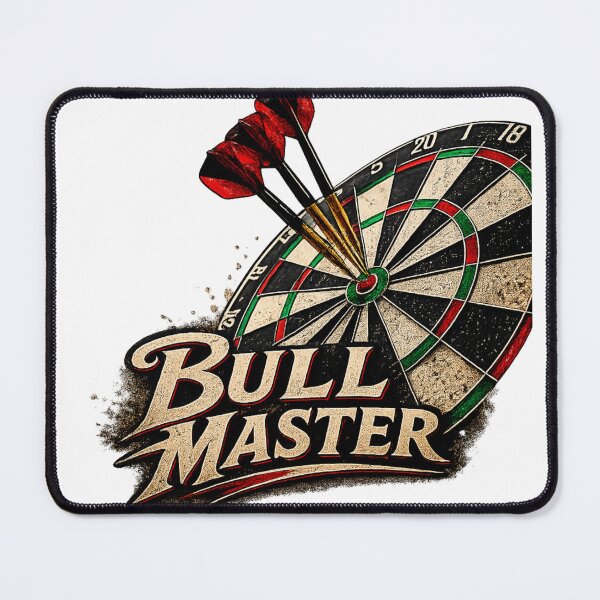 Item preview, Bull Master Dartboard Vintage Design designed and sold by rafi18.