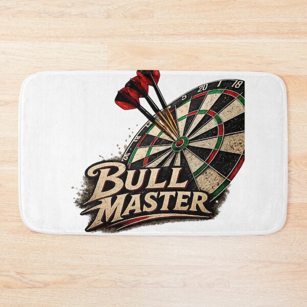 Item preview, Bull Master Dartboard Vintage Design designed and sold by rafi18.
