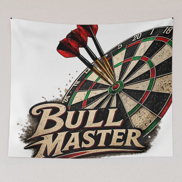 Item preview, Bull Master Dartboard Vintage Design designed and sold by rafi18.