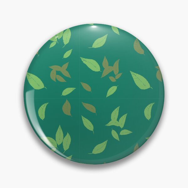 Item preview, Tonal Mango Leaf Pattern on Green designed and sold by Qousqoza7.