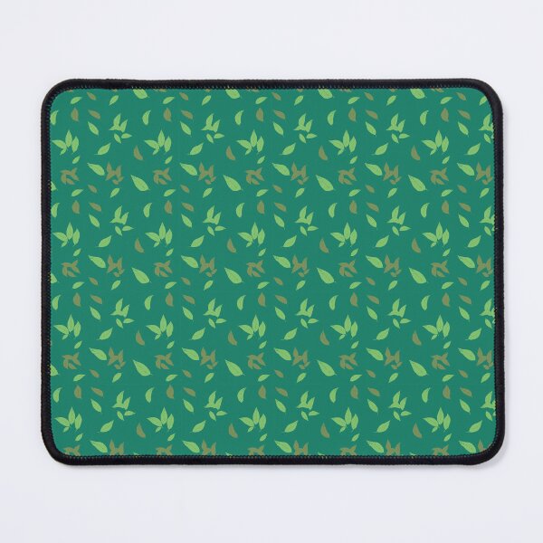 Item preview, Tonal Mango Leaf Pattern on Green designed and sold by Qousqoza7.