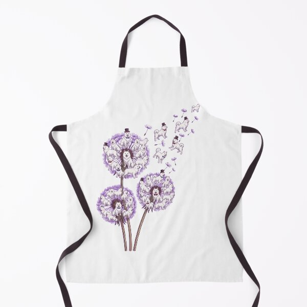 Item preview, Japanese Spitz Dandelion Flower Dog Lover designed and sold by dian-rody-crest.