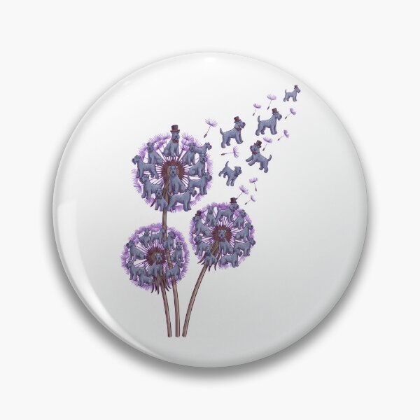 Item preview, Kerry Blue Terrier Dandelion Flower Dog Lover designed and sold by dian-rody-crest.