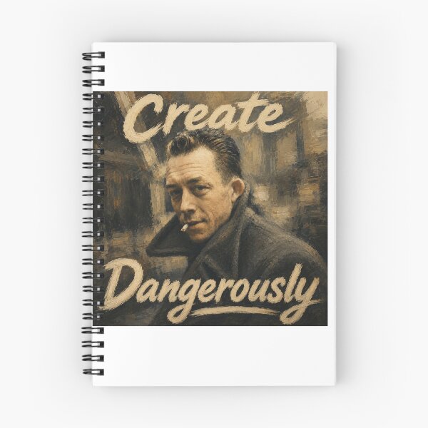 Item preview, Camus 'Create Dangerously' designed and sold by Sovversivo Designs.