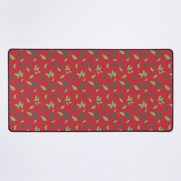 Item preview, Mango Leaf Pattern on Red designed and sold by Qousqoza7.