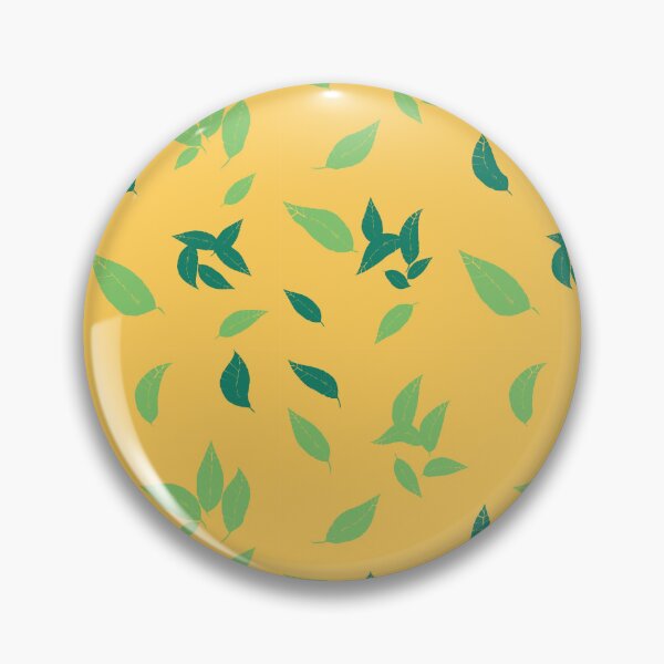 Item preview, Mango Leaf Pattern on Mustard Yellow designed and sold by Qousqoza7.